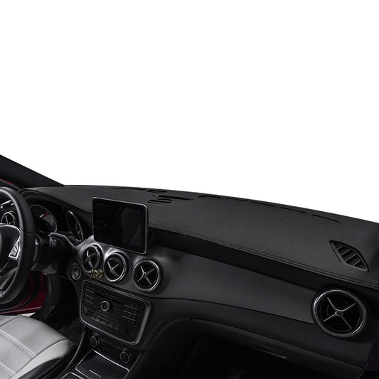 Car Dashboard Sunshade Pad - Leather Interior Accessory