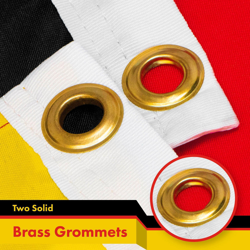 Germany German Flag 3x5 Ft 5Pack 150D Printed Polyester By G128