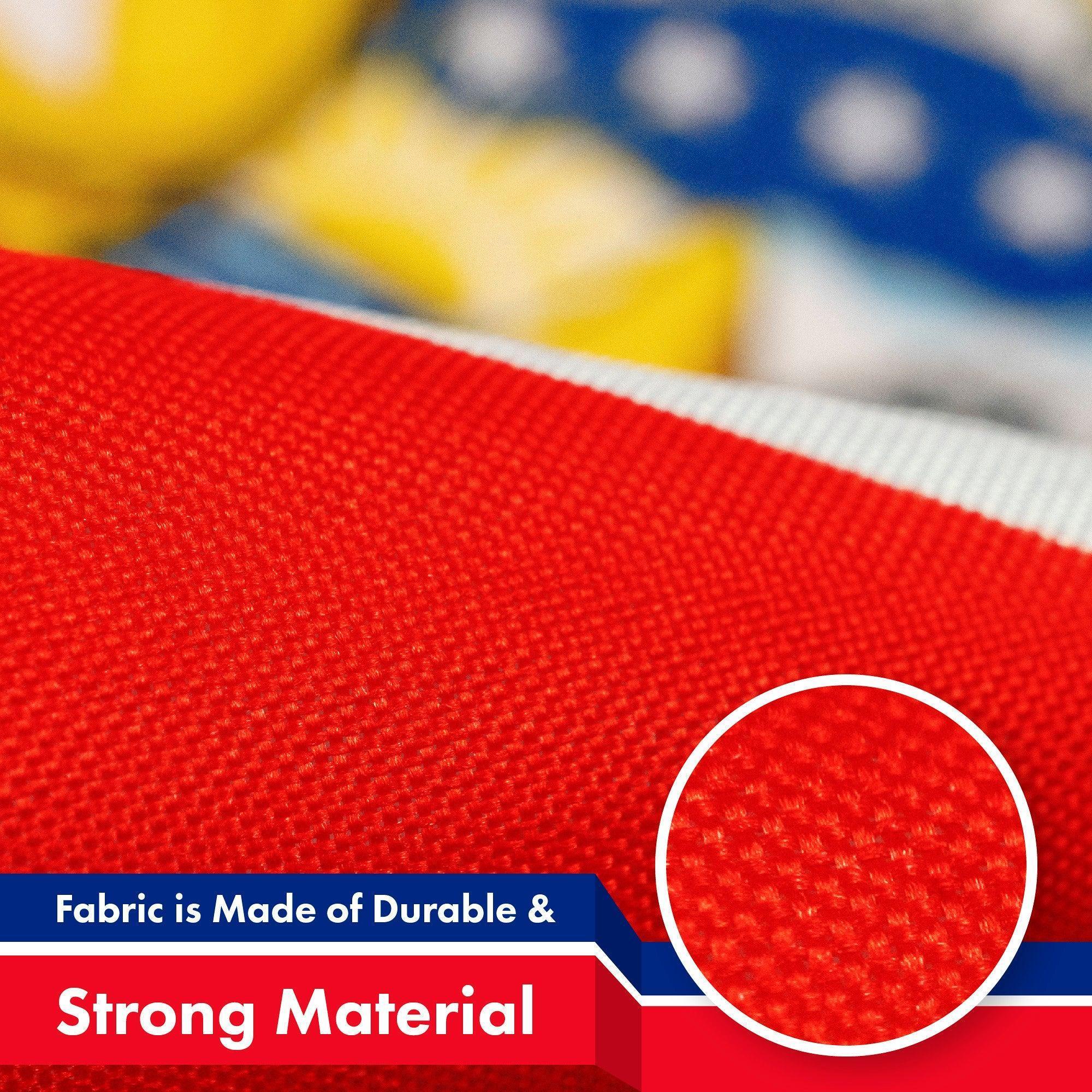 Costa Rica Costa Rican Flag 3x5 Ft 5Pack 150D Printed Polyester By G128