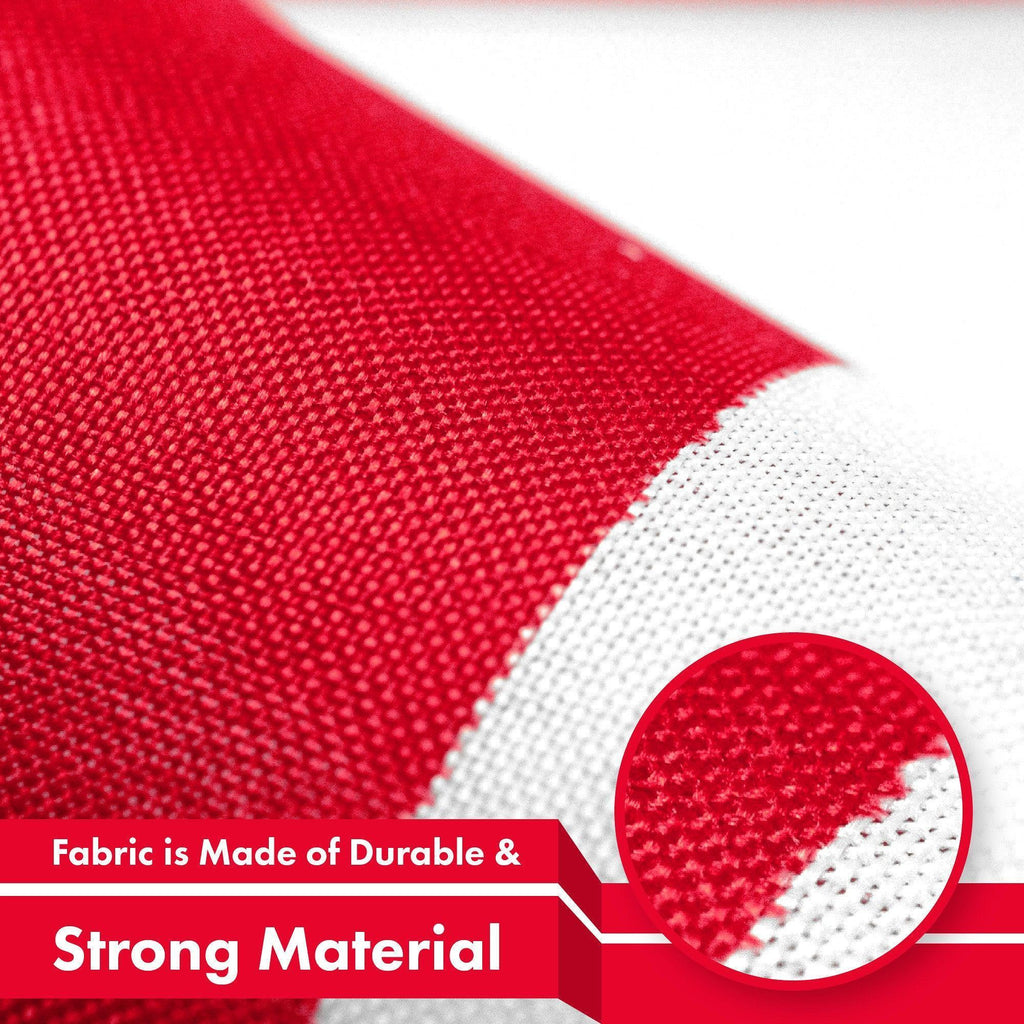Denmark Danish Flag 3x5 Ft 5Pack 150D Printed Polyester By G128