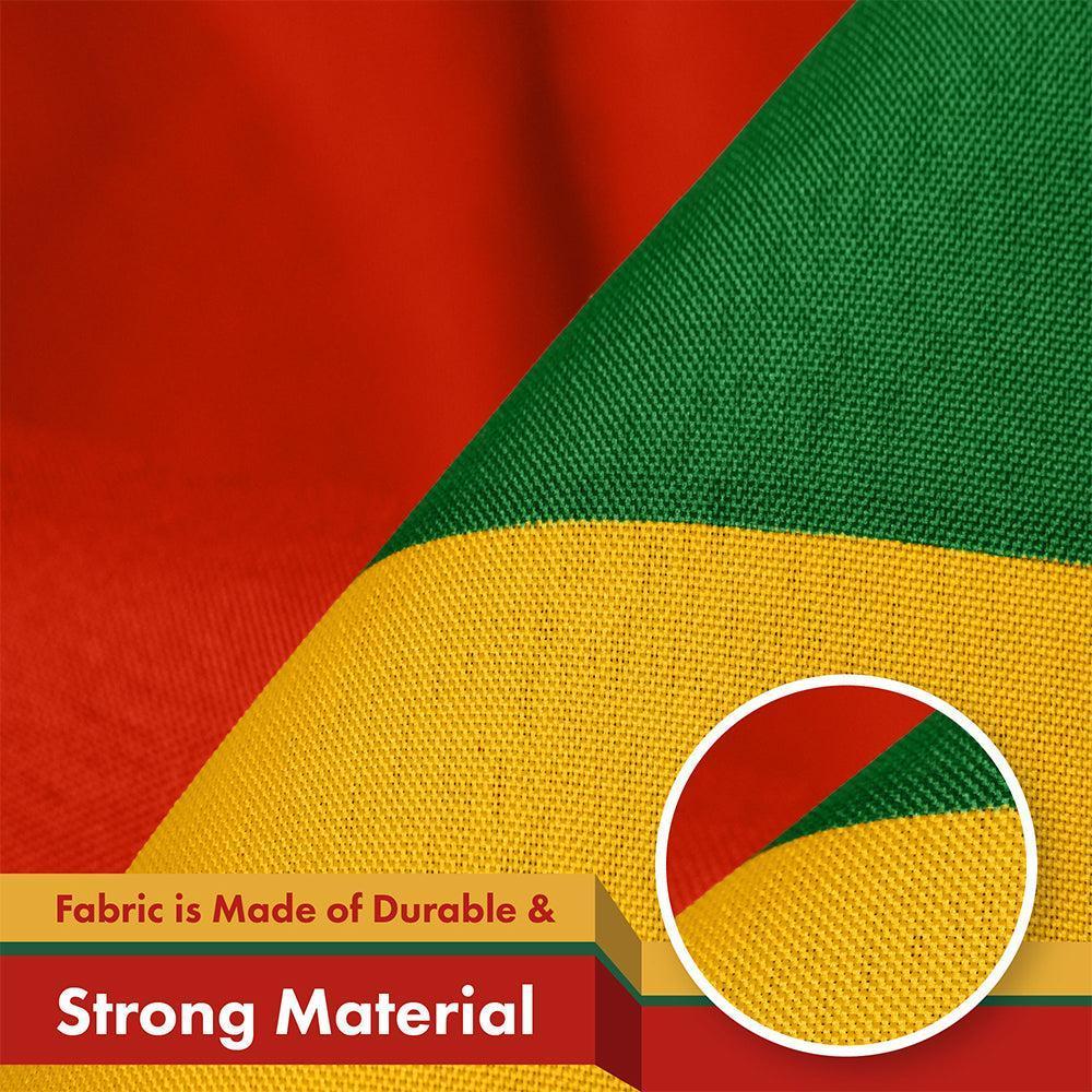 Lithuania Lithuanian Flag 3x5 Ft 10Pack Printed 150D Polyester