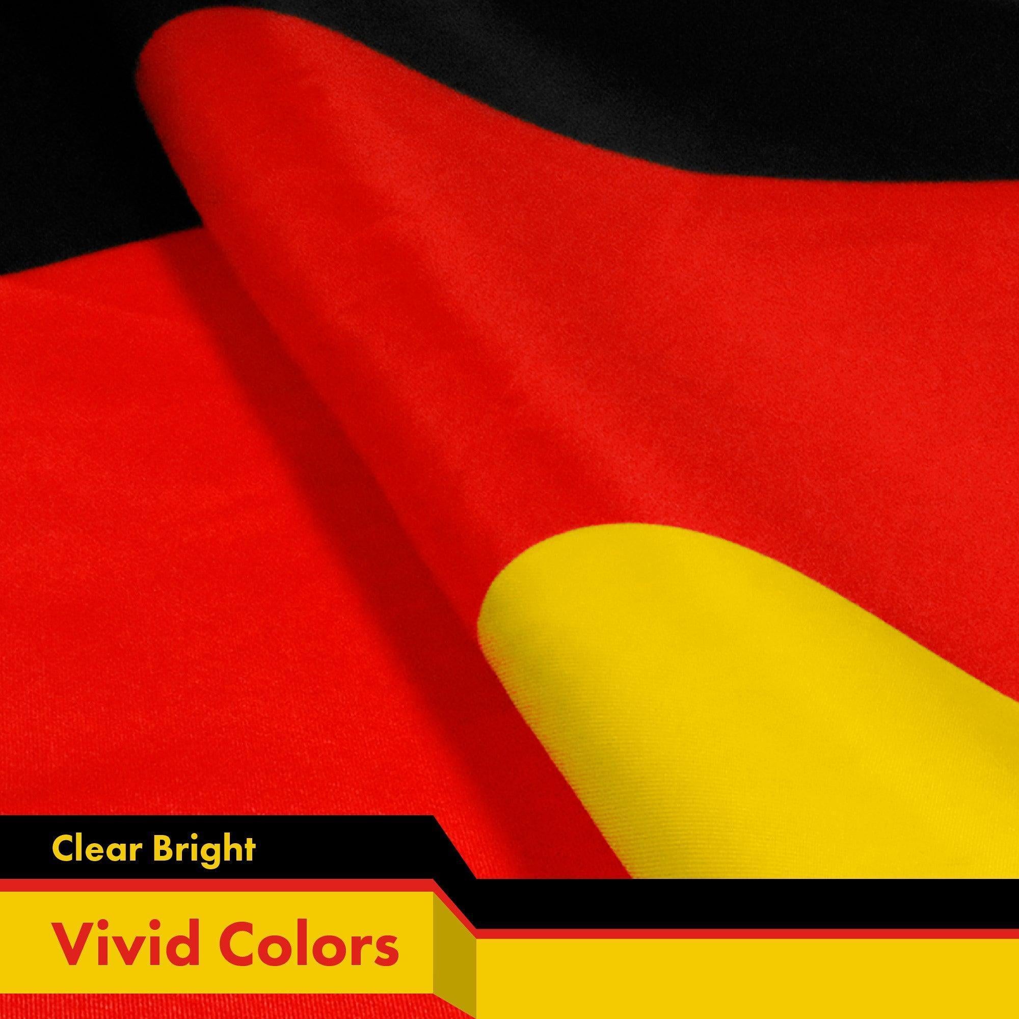 Germany German Flag 3x5 Ft 5Pack 150D Printed Polyester By G128