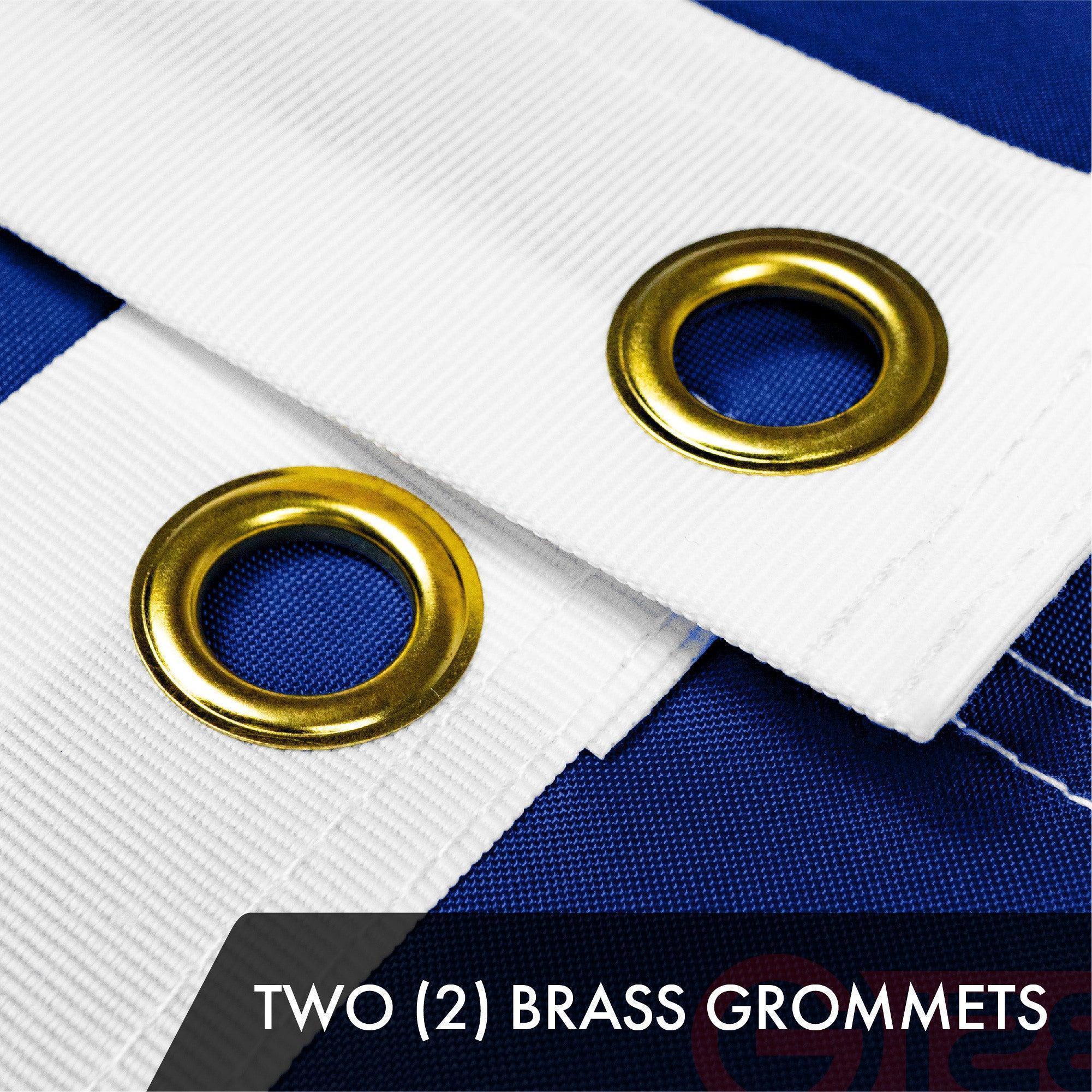Premium Texas 300D Polyester Flags, Ten 16x24