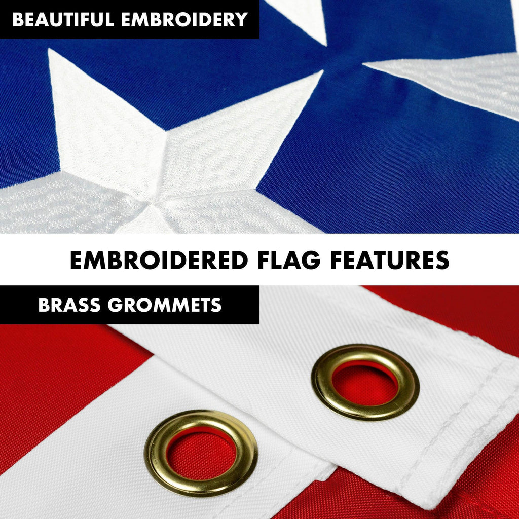 Tennessee State Flag – Premium Detailed Embroidery 2x3 Ft