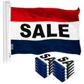 Sale Sign Flag 3x5 Ft 10Pack Printed 150D Polyester By G128