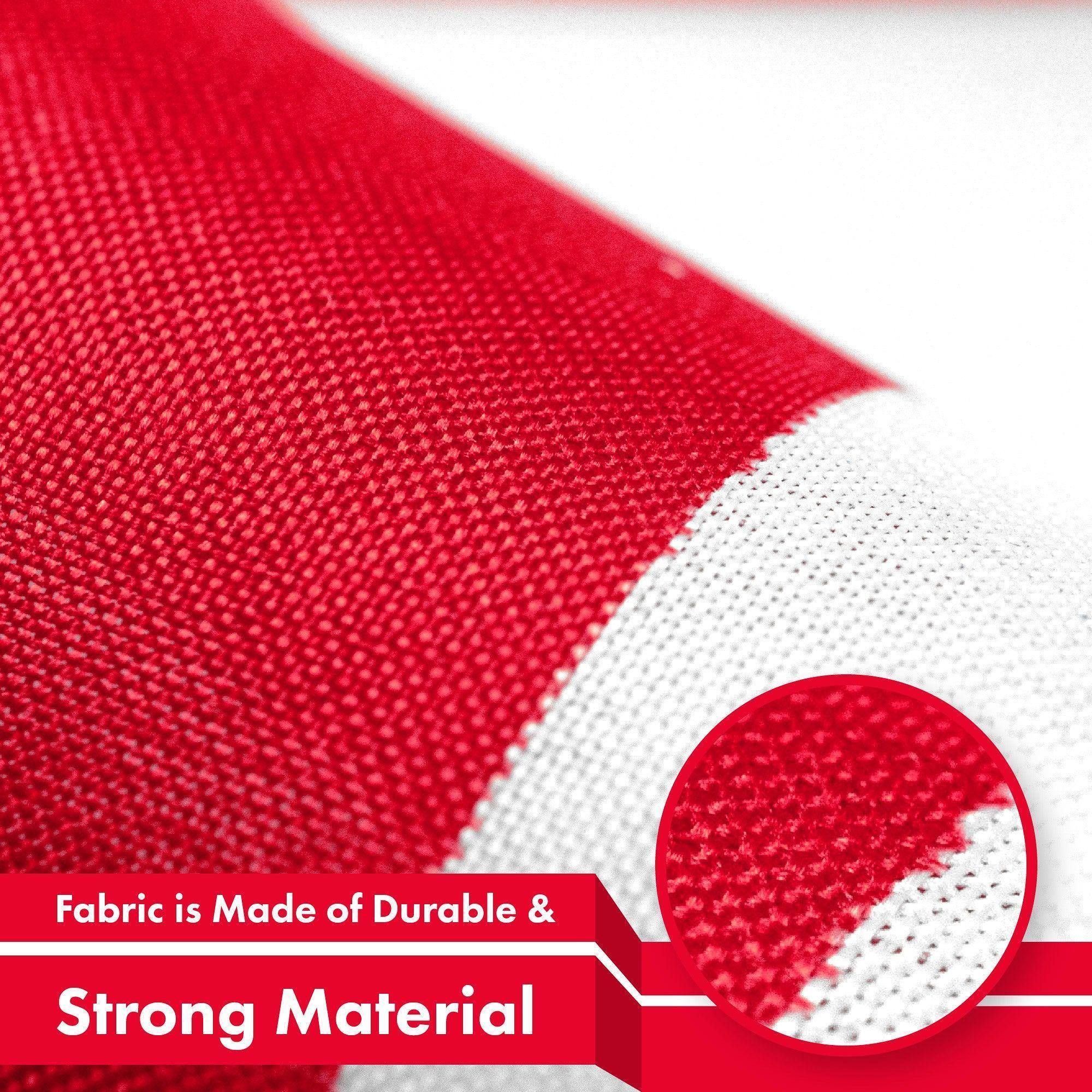 Denmark Danish Flag 3x5 Ft 5Pack 150D Printed Polyester By G128