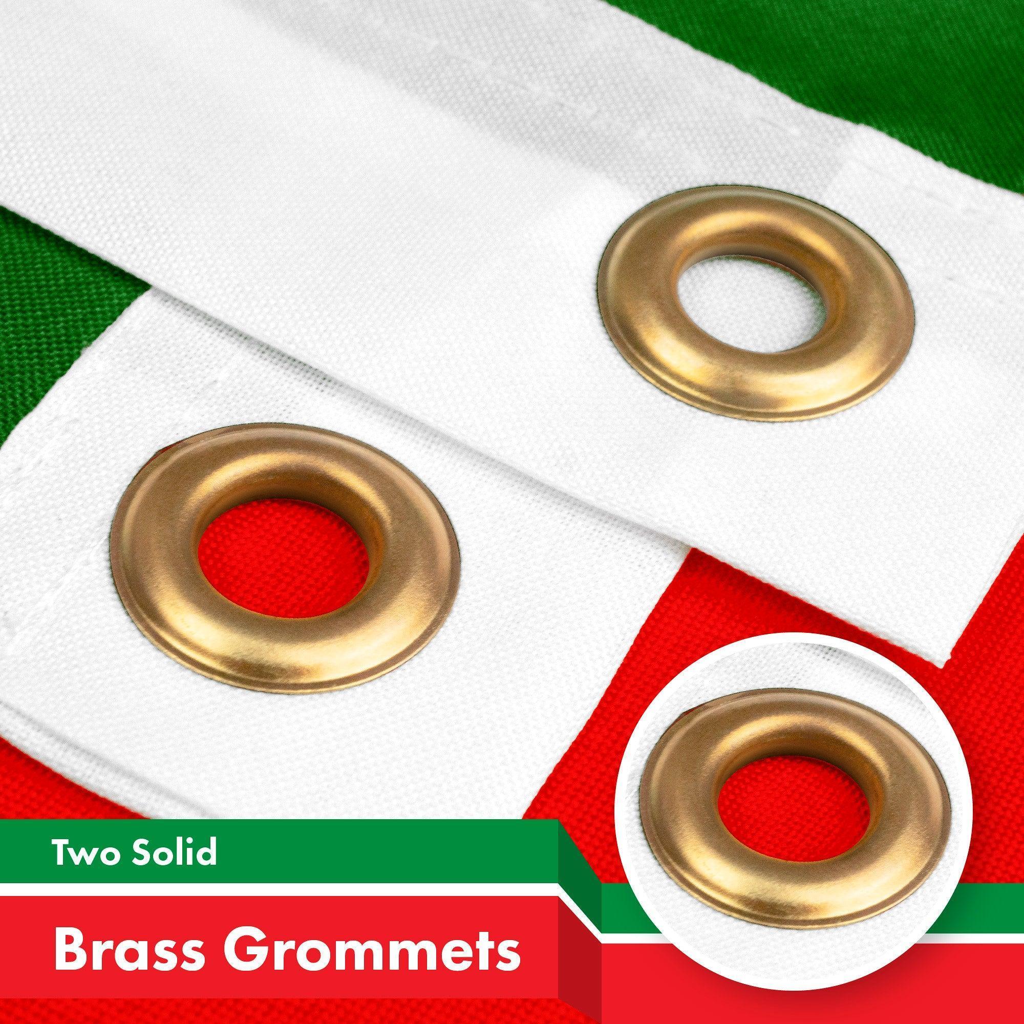 Italy Italian Flag 3x5 Ft 5Pack 150D Printed Polyester By G128