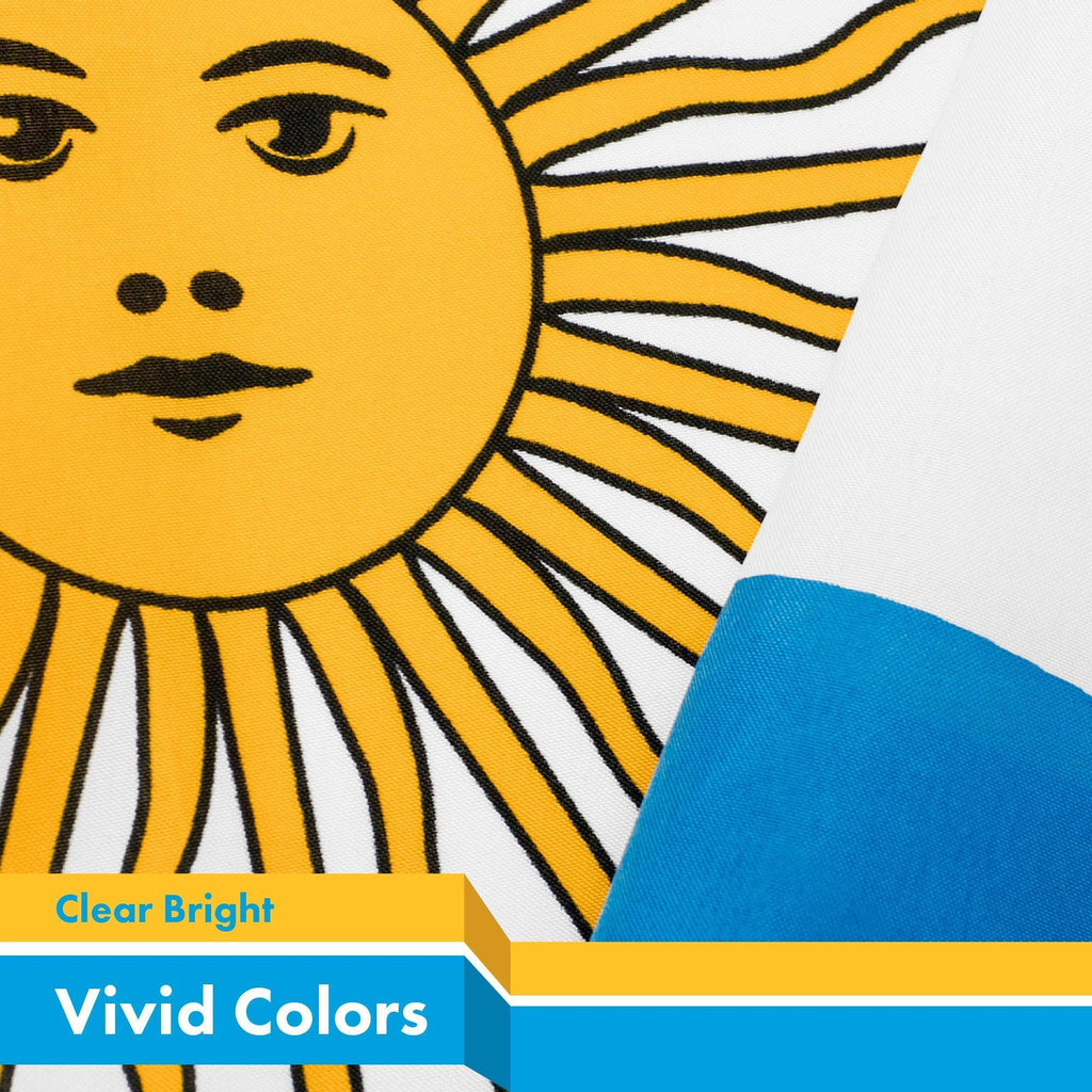 Argentina Argentinian Flag 3x5 Ft 3Pack 150D Printed Polyester By G128