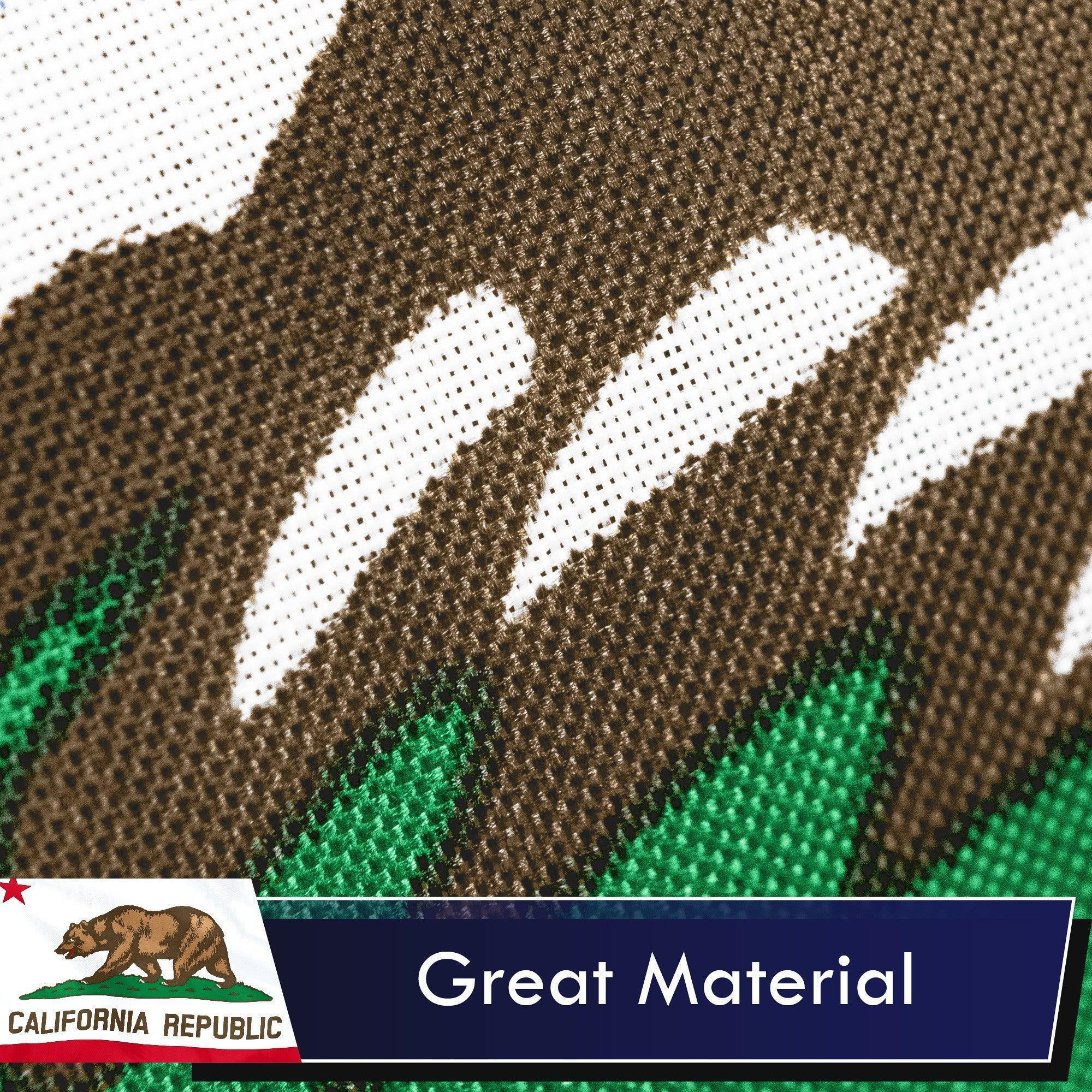 California CA State Flag 3x5 Ft 10Pack Printed Polyester By G128