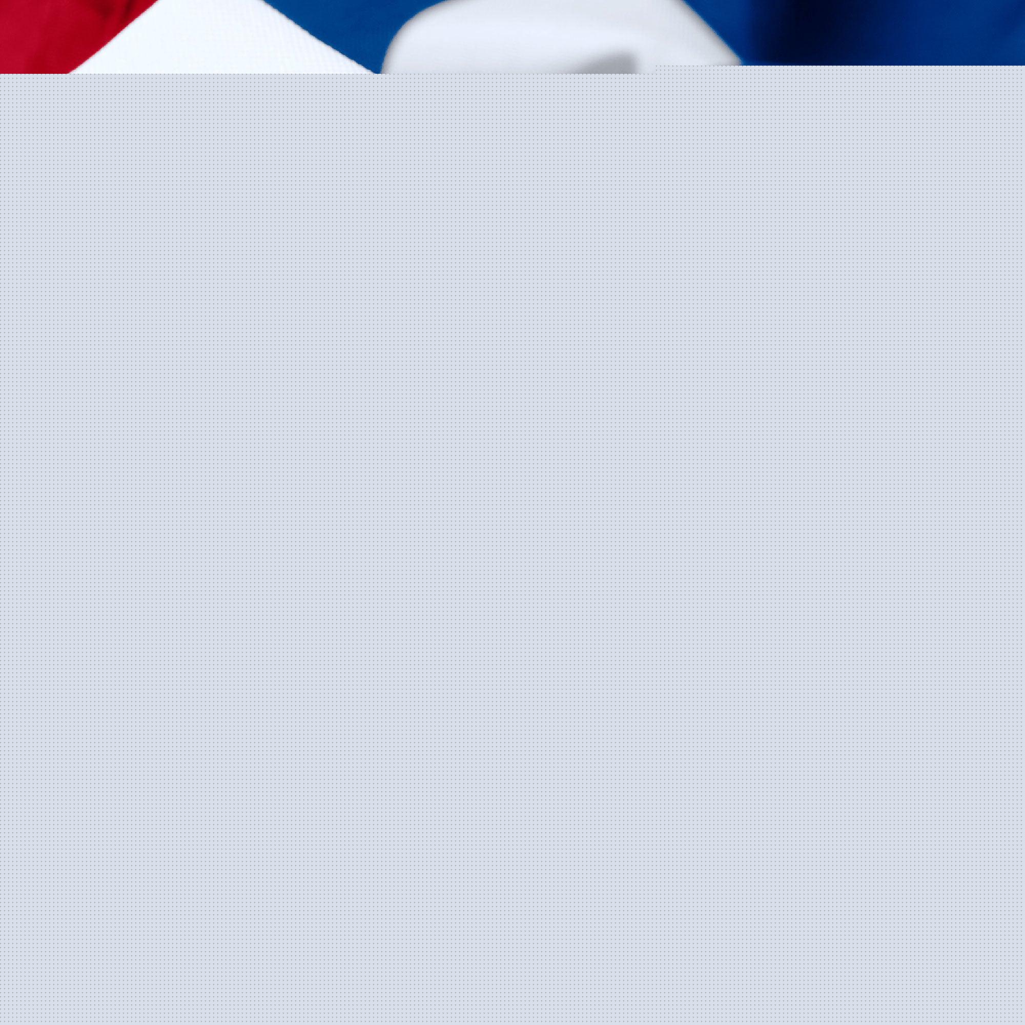 G128 2 Pack: American USA No Stars Pleated Fan Flag  2x4 Ft  Printed 150D Polyester  Patriotic Decor, Indoor/Outdoor, Vibrant Colors, Brass Grommets, Thicker and More Durable Than 100D 75D