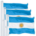 Argentina Argentinian Flag 3x5 Ft 3Pack 150D Printed Polyester By G128