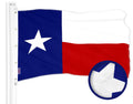 Embroidered Texas Glory Flag 10x15 Ft