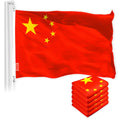 China Chinese Flag 3x5 Ft 5Pack 150D Printed Polyester By G128