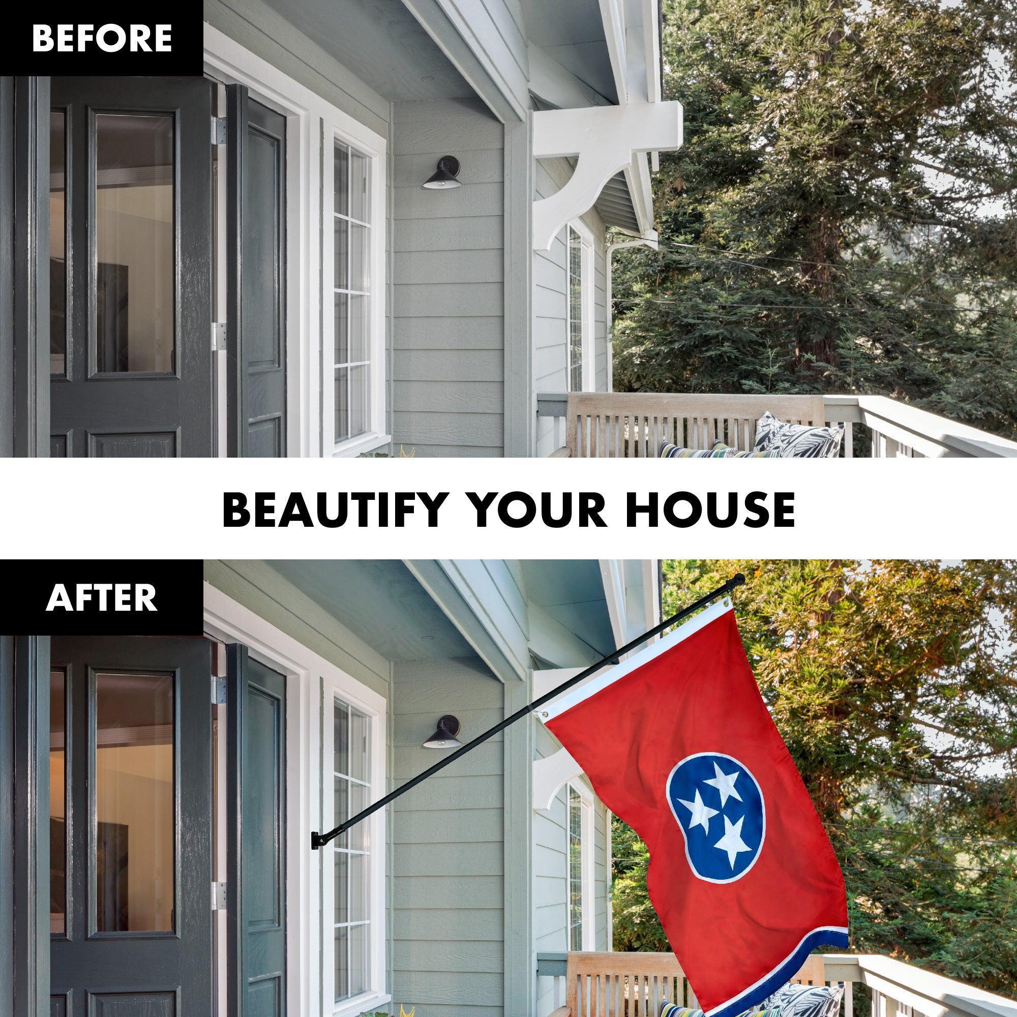 Tennessee State Flag – Premium Detailed Embroidery 2x3 Ft