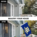 Connecticut Flag & Pole Kit | Heavy Duty Tangle-Free