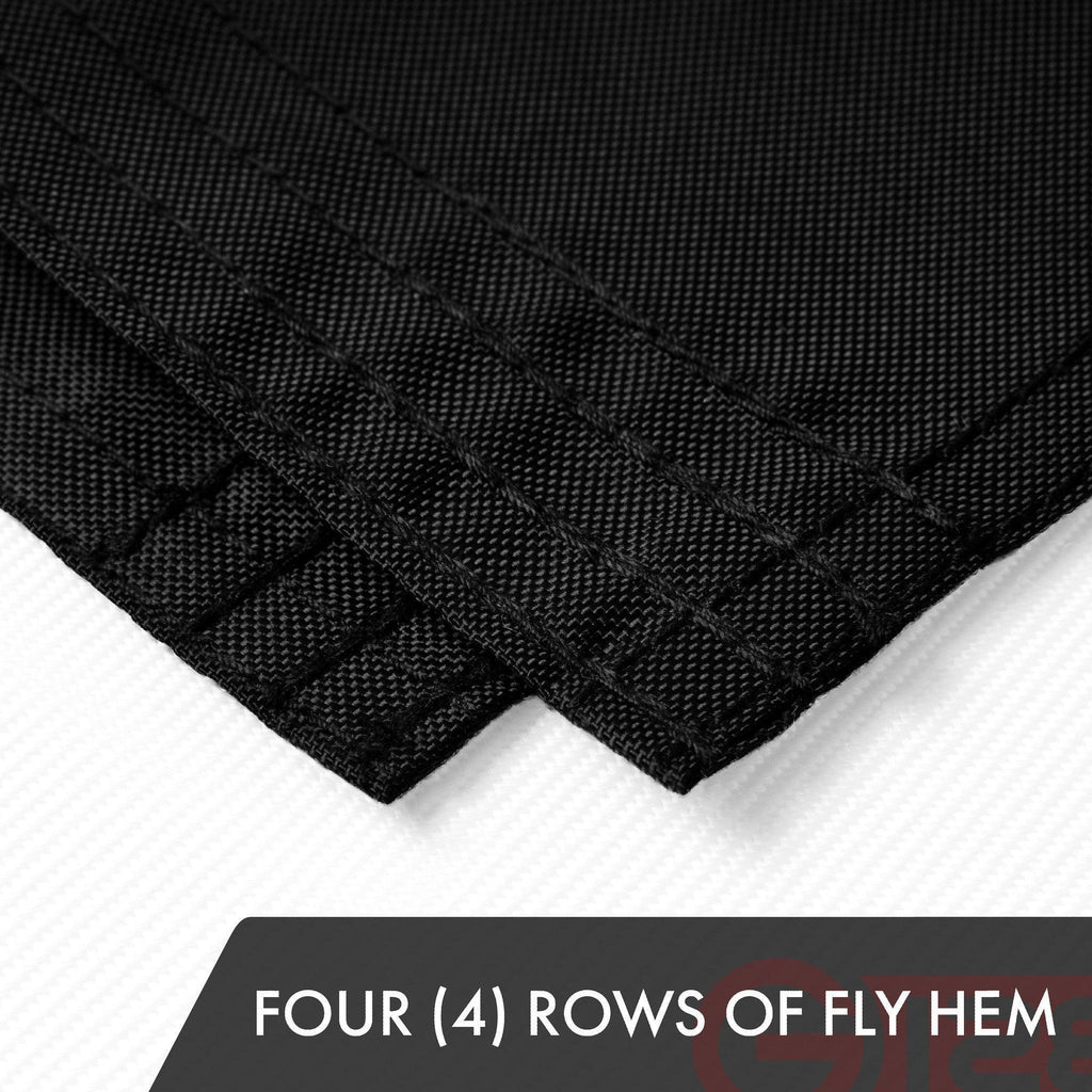 G128 5 Pack: Pirate Jolly Roger Bones Flag  20x30 In  ToughWeave Series Embroidered 300D Polyester  Novelty Flag, Embroidered Design, Indoor/Outdoor, Brass Grommets