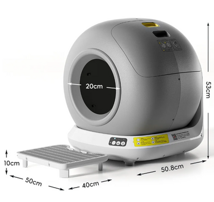 Automatic Self-Cleaning Enclosed Cat Litter Box